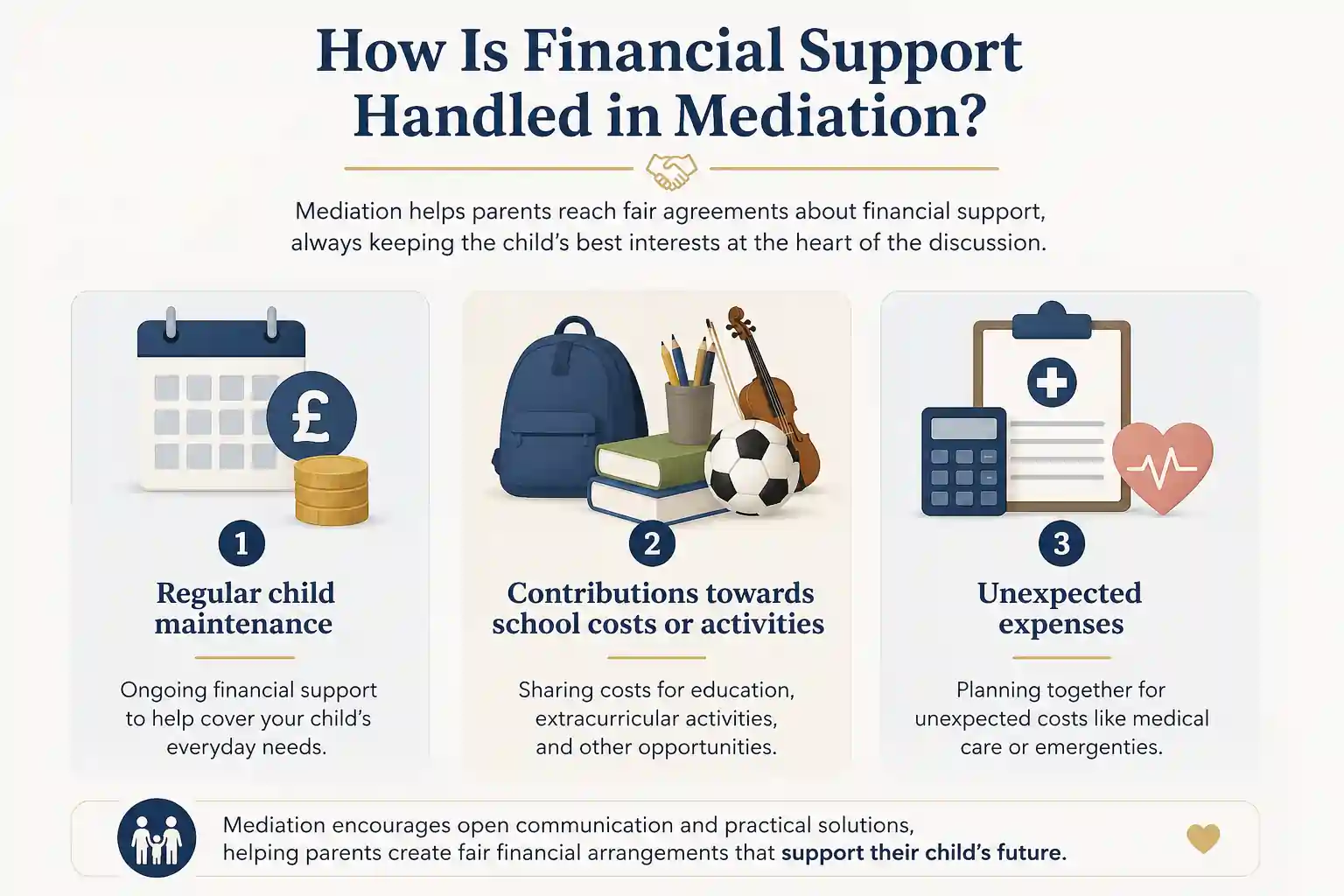 How Is Financial Support Handled in Mediation ENGLAND